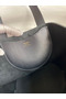 Hermes In The Loop 18 Handmade Bag in Black Clemence Leather Replica