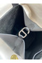Hermes In The Loop 18 Handmade Bag in Black Clemence Leather Replica