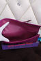 Hermes Jige Clutch Bag Calfskin Leather H258 Purple Replica