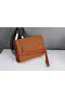 Hermes Jige Clutch Bag Calfskin Leather HQ8059 Wheat Replica