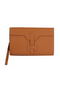 Hermes Jige Clutch Bag Calfskin Leather HQ8059 Wheat Replica