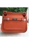 Hermes Jypsiere 31CM Shoulder Bag Calfskin Leather H0880 Orange Replica