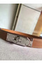 Hermes Kelly 18 Belt In Gold Epsom Leather Replica