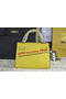 Hermes Kelly 22cm Tote Bag Calfskin Leather Lemon Replica