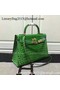 Hermes Kelly 28cm Shoulder Bag Croco Leather K28 Green Replica