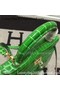 Hermes Kelly 28cm Shoulder Bag Croco Leather K28 Green Replica