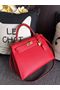 Hermes Kelly 28cm Shoulder Bags espom leather Red Replica