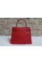 Hermes Kelly 28cm Shoulder Bags espom leather Red Replica