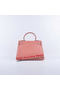 Hermes Kelly 28cm Shoulder Bags Light Pink Grainy Leather Gold Replica