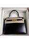 Hermes Kelly 28cm Shoulder Bags Smooth Leather KL28 Black Replica