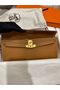 Hermes Kelly 31cm Clutch Original Epsom Leather KL31 Brown Replica