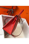 Hermes Kelly 32cm Bag In Red Epsom Leather GHW Replica