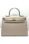 Hermes Kelly 32cm Shoulder Bag Ostrich Leather K32LI Apricot Replica