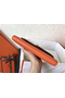 Hermes Kelly Classic Long Wallet In Orange Epsom Leather Replica