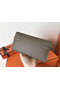 Hermes Kelly Classic Long Wallet In Taupe Epsom Leather Replica