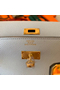 Hermes Kelly Classique To Go Wallet In Blue Zephyr Epsom Calfskin Replica