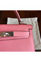 Hermes Kelly Mini II Handmade Bag In Rose Confetti Epsom Leather Replica