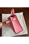 Hermes Kelly Mini II Handmade Bag In Rose Confetti Epsom Leather Replica