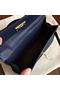 Hermes Kelly Mini II Handmade Bag In Sapphire Epsom Leather Replica