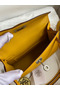 Hermes Kelly Mini II Sellier Handmade Bag In Jaune Ambre Epsom Calfskin Replica