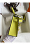 Hermes Kelly Mini II Sellier Handmade Bag In Jaune Bourgeon Chevre Mysore Leather Replica