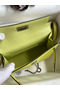 Hermes Kelly Mini II Sellier Handmade Bag In Jaune Bourgeon Chevre Mysore Leather Replica