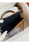 Hermes Kelly Mini II Sellier Tri-color Bag In Taupe/Sesame/Blue Nuit Epsom Calfskin Replica