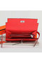 Hermes Kelly Original Leather Bi-Fold Wallet A708 Light Red Replica