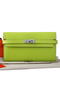 Hermes Kelly Original Saffiano Leather Bi-Fold Wallet A708 Green Replica