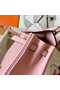 Hermes Kelly Retourne 25 Handmade Bag In Pink Swift Calfskin Replica