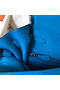Hermes Kelly Retourne 28 Handmade Bag In Blue Zanzibar Clemence Leather Replica
