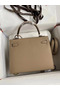 Hermes Kelly Sellier 25 Handmade Bag In Trench Epsom Calfskin Replica