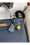 Hermes Kelly Sellier 32 Handmade Bag In Blue Indigo Epsom Calfskin Replica