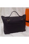 Hermes Kelly togo Leather Tote Bag H2424 black Replica