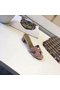 Hermes lady leather Slipper HO814HMJ Heel 5CM pink Replica