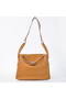Hermes Lindy 30CM Havanne Handbags 1057 Camel Leather Silver Hardware Replica