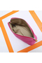 Hermes Medium Bolide Travel Case In Rose Red Cotton Replica