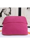 Hermes Medium Bolide Travel Case In Rose Red Cotton Replica