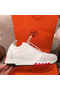 Hermes Men's Addict Sneakers In White Knit Replica
