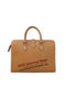 Hermes Mens Briefcase Calf Leather 3309 Wheat Replica
