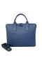 Hermes Mens Briefcase Calf Leather H1705A Royalblue Replica