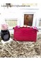 Hermes MINI Kelly 22cm Tote Bag Croco Leather KL22 Rose Replica