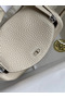 Hermes Mini Lindy Handmade Bag In Craie Clemence Leather Replica