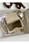 Hermes Mini Lindy Handmade Bag In Craie Clemence Leather Replica