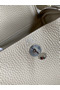 Hermes Mini Lindy Handmade Bag In Craie Clemence Leather Replica