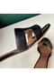 Hermes Oasis Sandals In Black Swift Leather Replica