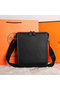 Hermes Original Calf Leather Messenger Bag M86681 Black Replica