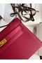 Hermes Original Epsom Leather KEL2278 purplish&gold-Tone Metal Replica