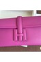Hermes Original Espom Leather Clutch 37088 plum blossom Replica