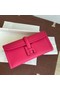Hermes Original Espom Leather Clutch 37088 Purplish red Replica